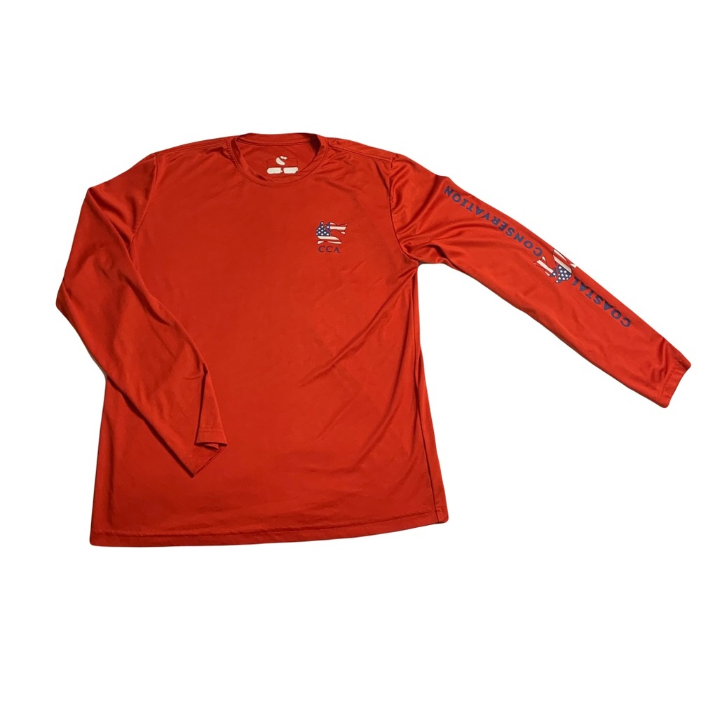 Long sleeve Coastal Conservation Association dri-fit shirt